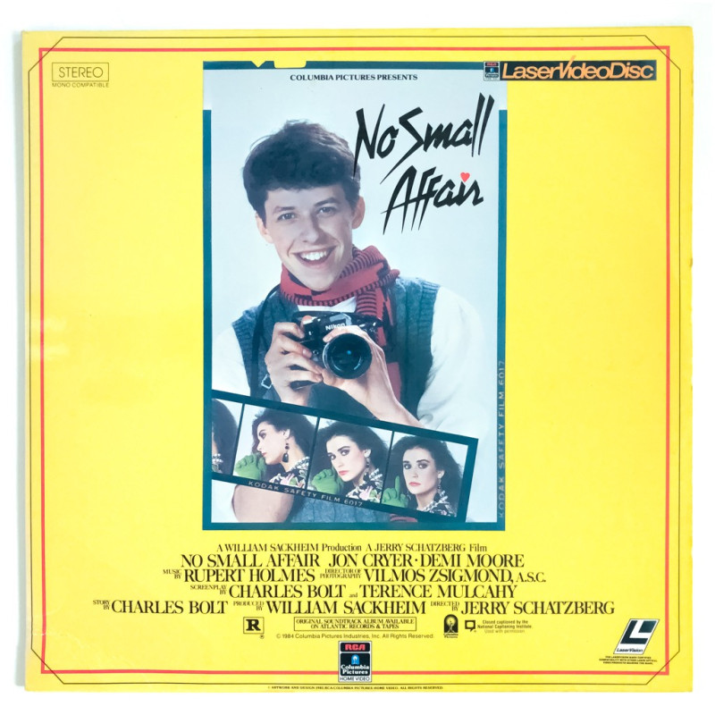 No Small Affair (NTSC, English)