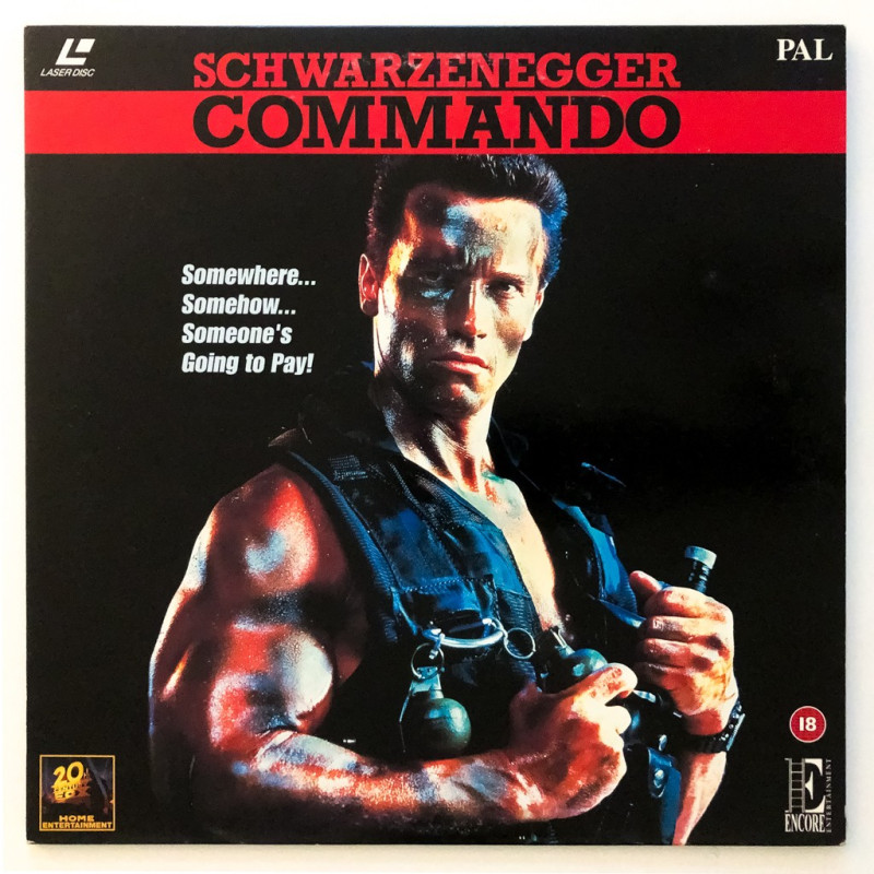 Commando (PAL, English)