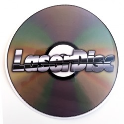 Aufkleber LaserDisc