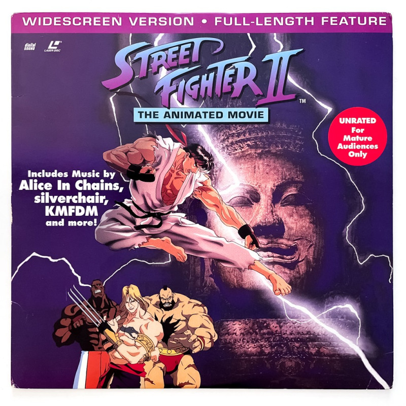 Street Fighter II: The Animated Movie (NTSC, English)