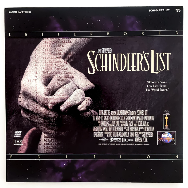 Schindler's List (NTSC, English)