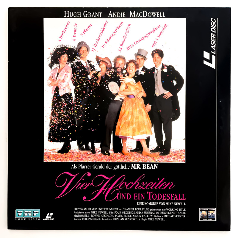 Vier Hochzeiten und ein Todesfall (PAL, German)