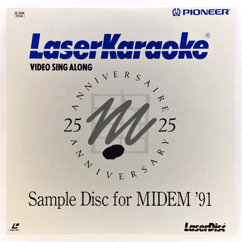 LaserKaraoke: Sample Disc for MIDEM '91 (PAL, Englisch)