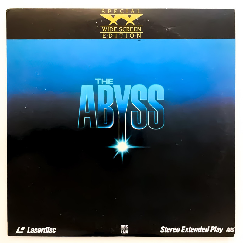 The Abyss 英語版 laserdisc-the-abyss-ntsc-