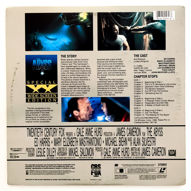 The Abyss (NTSC, English)