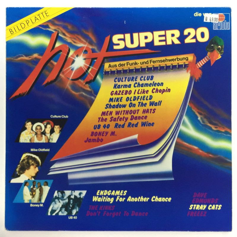 Hot Super 20: Various Artists (PAL, English)