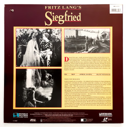 Die Nibelungen: Part 1 - Siegfried (NTSC)