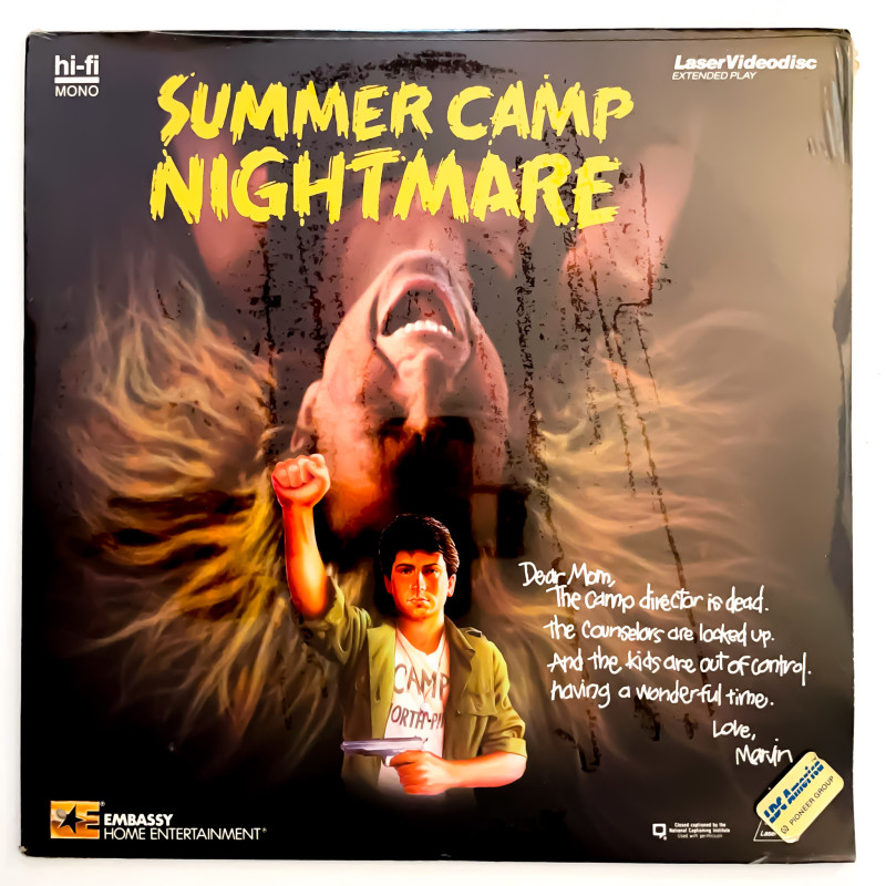 洋楽 AMERICAN NIGHTMARE Mosh Camp 7 panic sxe laserdisc-summer-camp-