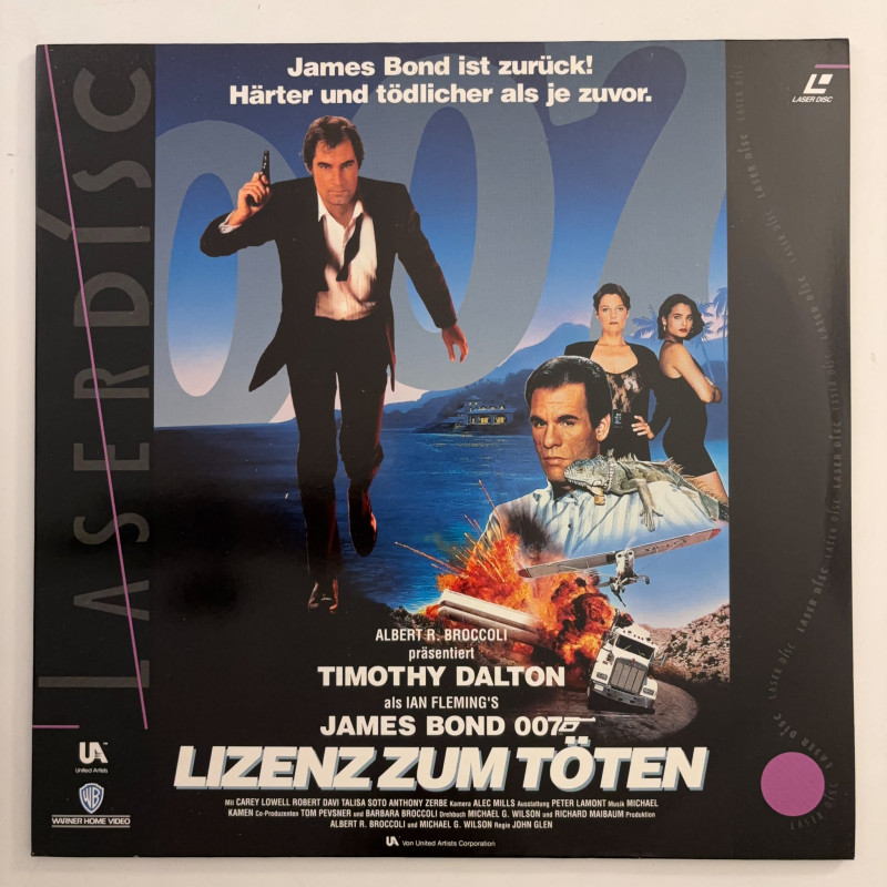 James Bond 007: Lizenz zum Töten (PAL, German)