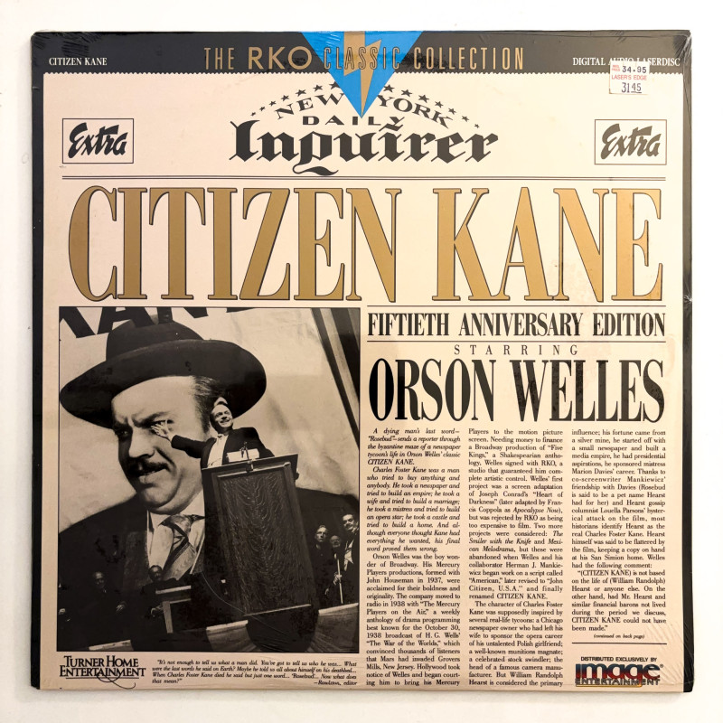 Citizen Kane: 50th Anniversary (NTSC, English)