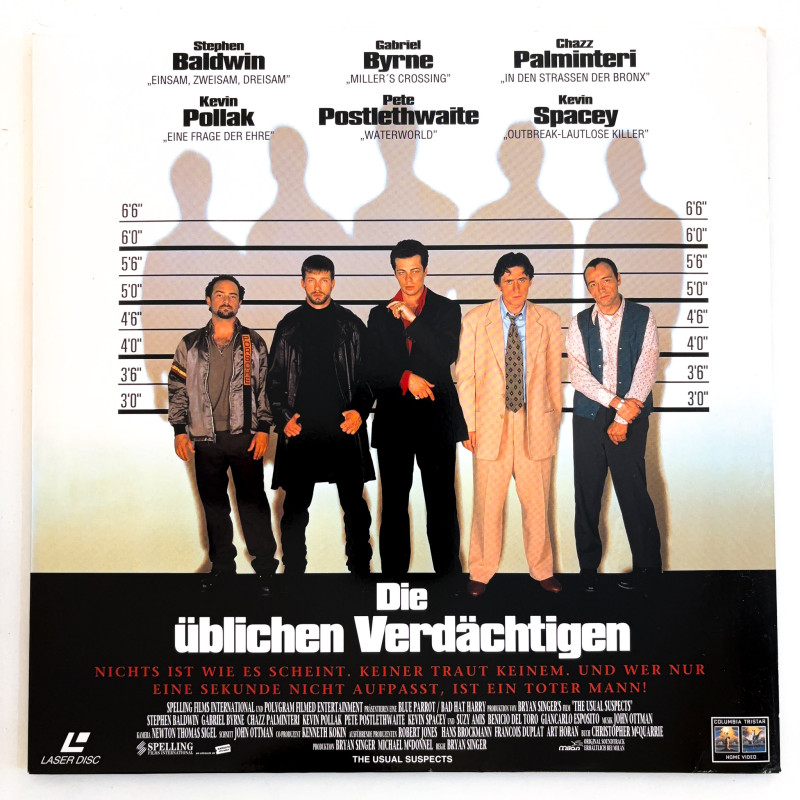 Die üblichen Verdächtigen (PAL, German)