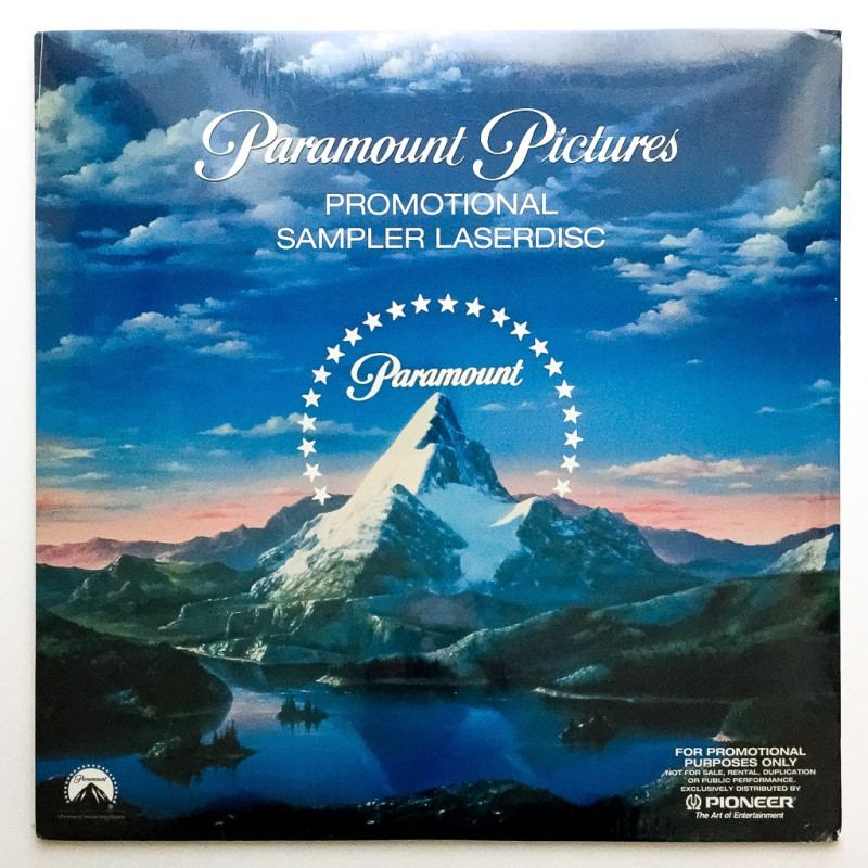 Paramount Pictures Promotional Sampler Laserdisc (NTSC, English)