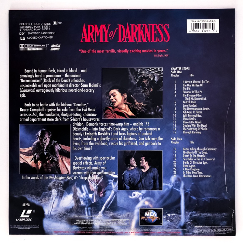 Evil Dead 3 Army of Darkness (NTSC, Englisch)